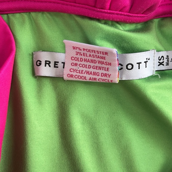 Gretchen Scott Sleeveless Pink Ruffle Dress - XS - Picture 5 of 6